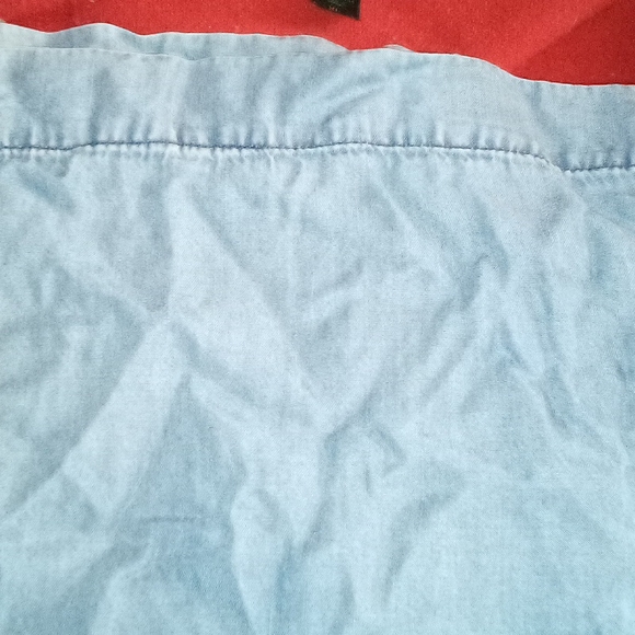 Denim linen pants size M - Picture 3 of 3